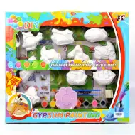 Sada pro domácí výrobu sádry s formami a barvami