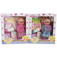 Sada pro miminko Quinbele s plenou, oblečením a doplňky ve dvou variantách