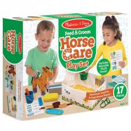 Sada pro péči o koně s plyšovým koněm - Melissa &amp; Doug