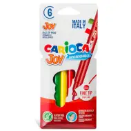 Sada tenkých filcových per 6ks - Carioca