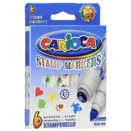 Sada tiskových fixů 6 ks - Carioca