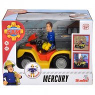 Sam hasič: Mercury čtyřkolka s figurkou - Simba Toys