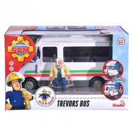 Sam hasič: Trevorův autobus - hračková sada - Simba Toys