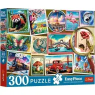 Sbírka známek Easy Piece 300dílné puzzle - Trefl