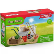 Schleich: Farm World - Doplňky pro péči o stáje (42610)