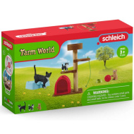 Schleich: Farm World - Herní zážitek pro roztomilé kočky herní set (42501)