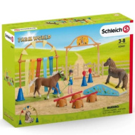 Schleich: Farm World - Sada pro trénink dovedností poníků (42481)