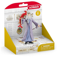 Schleich: Harry Potter Dumbledore a Fawkes figurková sada (42637)