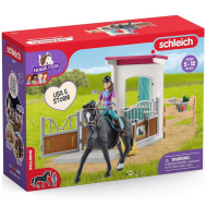 Schleich: Horse Club - Lisa a Storm jezdecká sada s boxem