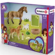Schleich: Horse Club - Sarah a péče o malá zvířata herní sada (42432)