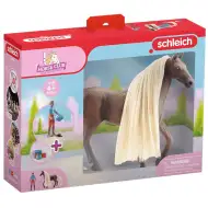Schleich Horse Club: Sofias Beauties - Leo a Rocky s česatelnou hřívou startovací sada (42586)