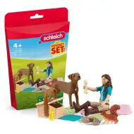 Schleich: Piknik s Lizou a jejím pejskem herní set (42746)