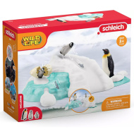 Schleich: Wild Life - Rodinná zábava s tučňáky figurková sada (42661)