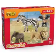 Schleich: Wild Life - Zvířata Afriky začátečník 4ks figurková sada (42721)