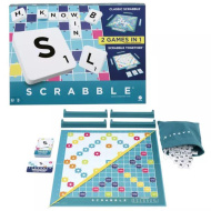 Scrabble Original a Společenská hra 2v1 - Mattel