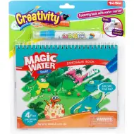 Sešit s aktivitami, který se vybarvuje vodou – Dinosauři