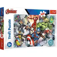 Slavný tým Avengers puzzle - 100 dílků - Trefl