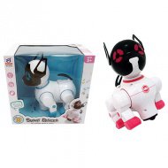 Smart Dog: Taneční robotický pes ve dvou barvách, 19 cm