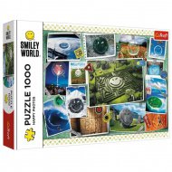 Smiley World Usmívej se všude na Zemi 1000 kusů puzzle - Trefl