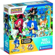 Sonic, ježek 180 dílků HQ puzzle - Clementoni