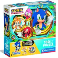 Sonic, ježek 180 dílků puzzle - Clementoni