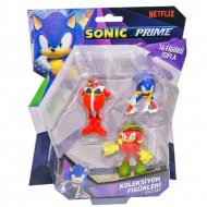 Sonic, ježek, sada tří figurek v různých variantách