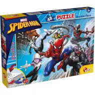 Spider-Man 2 v 1, 48dílné puzzle a omalovánka 35x25 cm - Lisciani