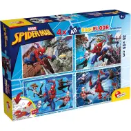 Spider-Man 2 v 1 maxi 4x48ks puzzle a omalovánka 35x25cm - Lisciani