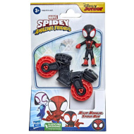 Spider-Man a jeho úžasní přátelé: Miles Morales a jeho motorka herní set - Hasbro