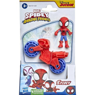 Spider-Man a jeho úžasní přátelé: Spider-Man a jeho motorka herní set - Hasbro