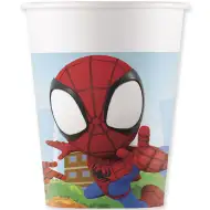 Spidey 8 ks sada papírových kelímků 200 ml