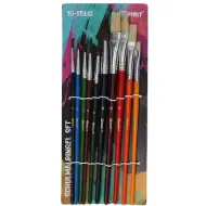 Spirit: Barevný set štětců 10 ks