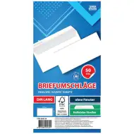 Spirit: Bílá obálka LA/4 11x23cm balení 50 ks