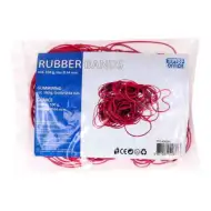 Spirit: Červená kancelářská nebo domácí gumička 64mm 100g