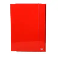 Spirit: Červený gumový pořadač ve formátu A4