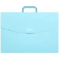 Spirit: Klasická pastelově modrá dokumentová složka s držákem ve formátu A3