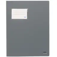 Spirit: Kroužkový pořadač s držákem na karty šedé barvy A4