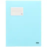 Spirit: Kroužkový pořadač s držákem na karty v pastelově modré barvě A4