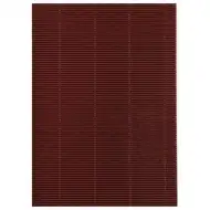 Spirit: Metalická bordó 3D dekorativní vlnitá lepenka A4.