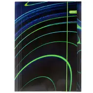 Spirit: Modré pruhy gumičková složka A/4