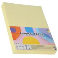 Spirit: Pastelově žlutý kopírovací papír A4, 80 g, 250 listů.