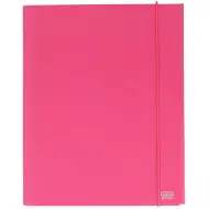 Spirit: Růžová gumová kartonová složka A4 s tloušťkou 30 mm