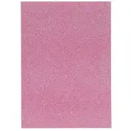 Spirit: Samolepící třpytivá dekorační pěnová deska v růžové barvě A4 1ks
