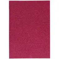 Spirit: Samolepící třpytivá dekorační pěnová guma fuchsiové barvy A4 1ks