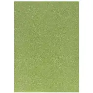 Spirit: Třpytivá dekorační pěnová deska v citronově zelené barvě A4 1ks