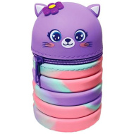 Spirit: silikonové pouzdro na tužky Kitty s kočičím motivem
