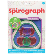 Spirograph: FUN Shapes Spirograf - Zábavné tvary 10dílná kreativní sada