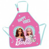 St.Right Barbie Happy Vibes růžová zástěra