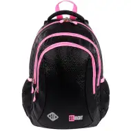 St.Right Black Glitter školní batoh, batoh BP26 39x27x17cm