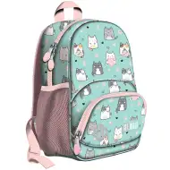 St.Right Charming Cats školní taška, batoh s kočkami BP70 32x22x11,5 cm